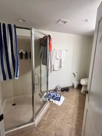 Bathroom - during our stay