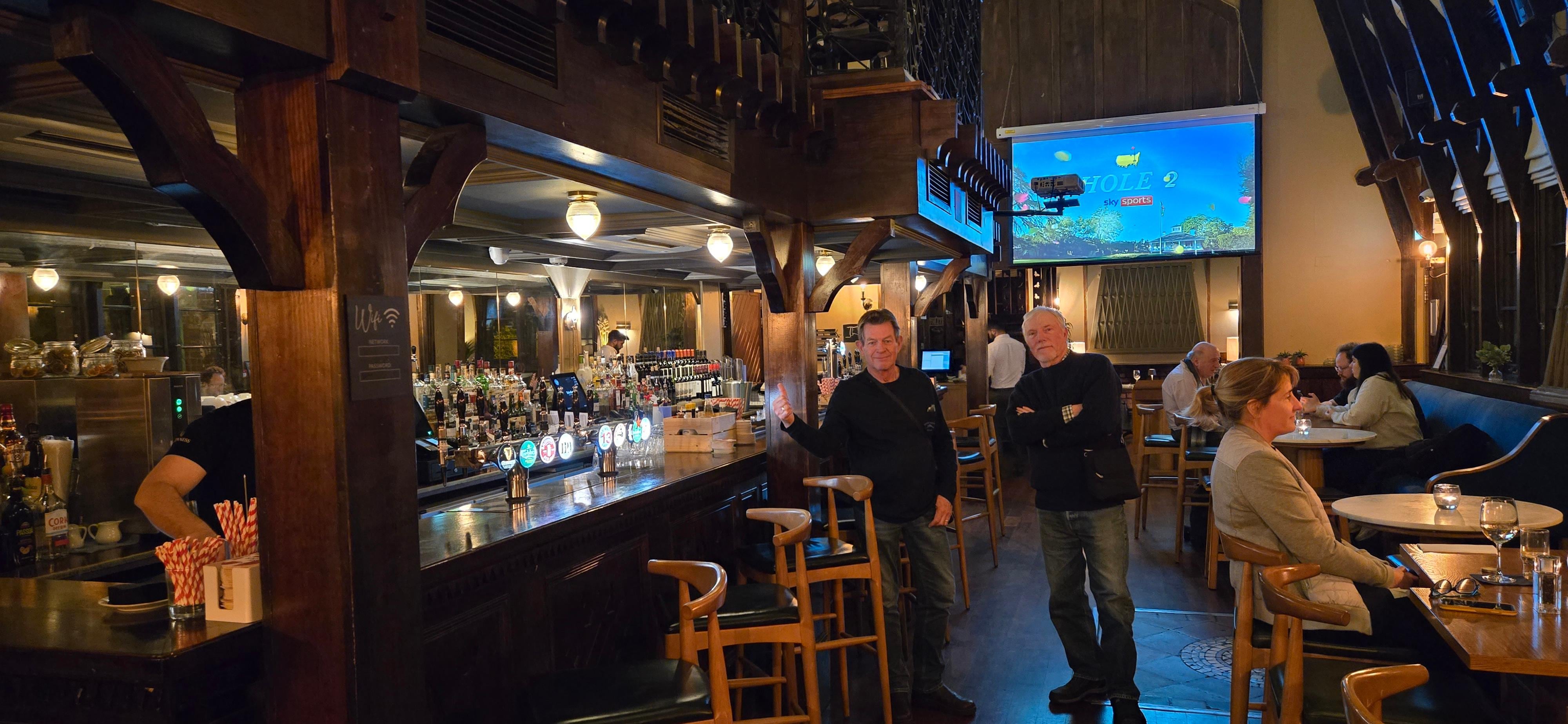 The pub at the hotel