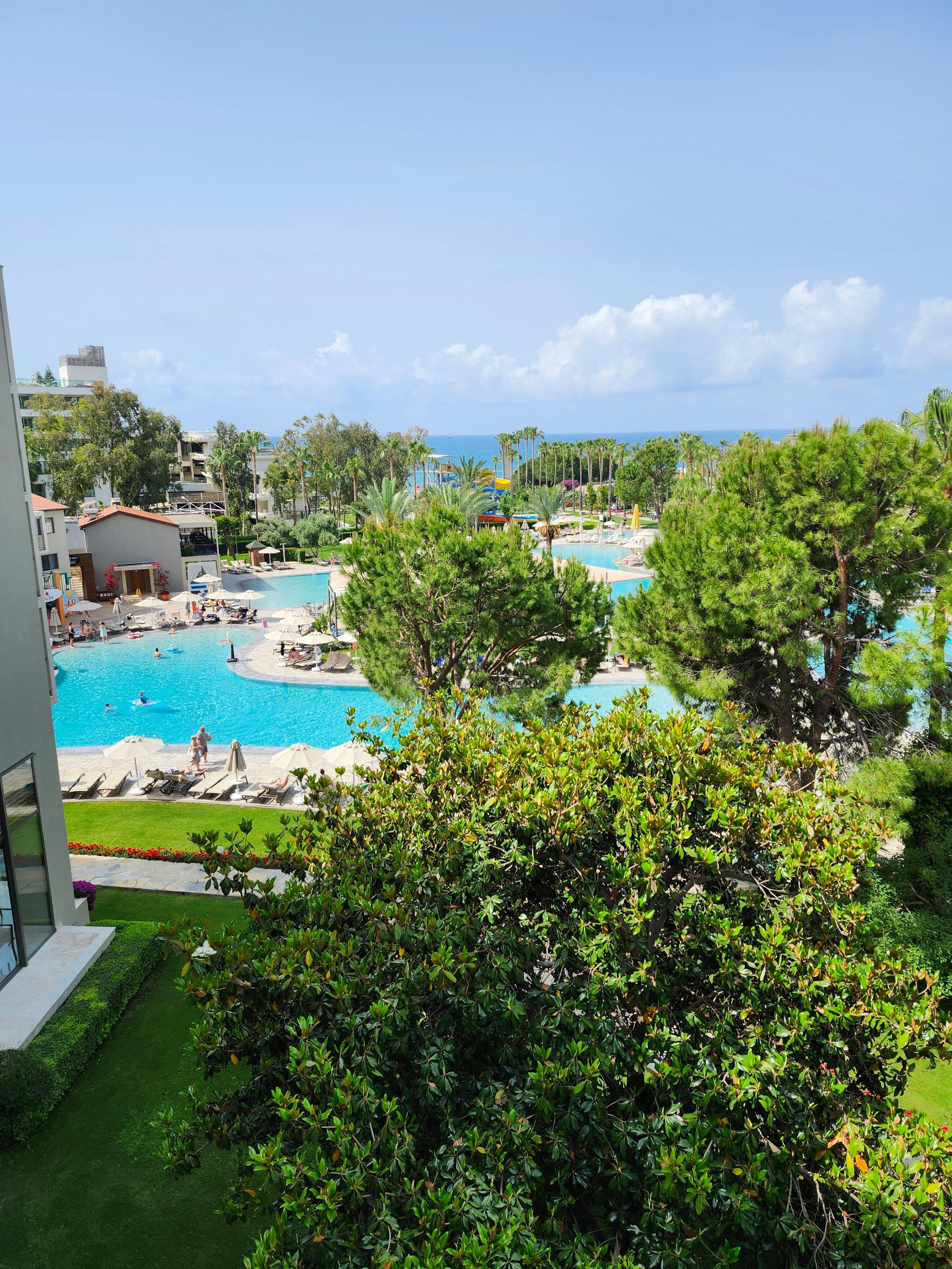 View from our balcony.