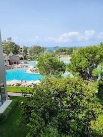 View from our balcony.