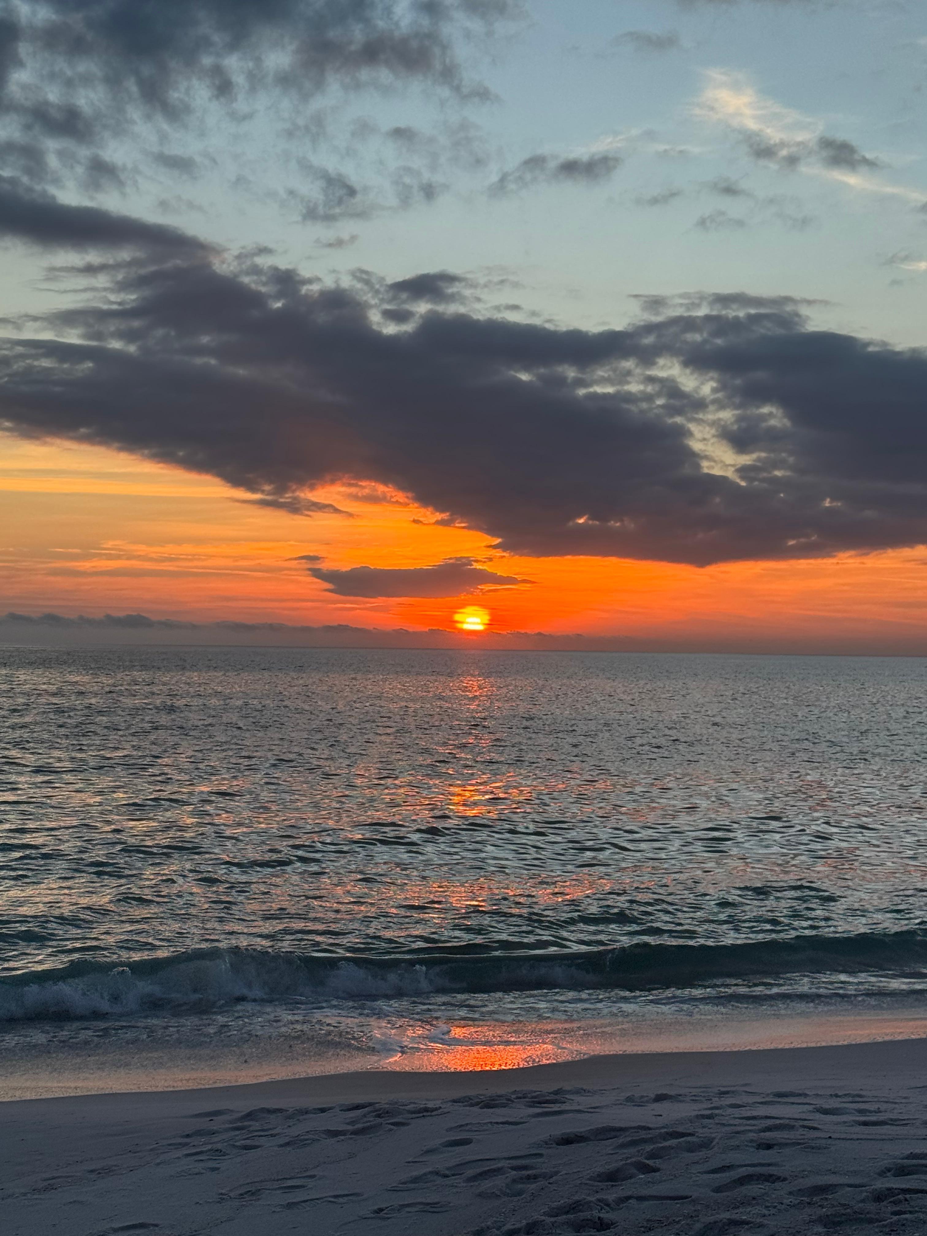 Got to watch the sunset daily. 