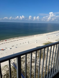 View from our balcony