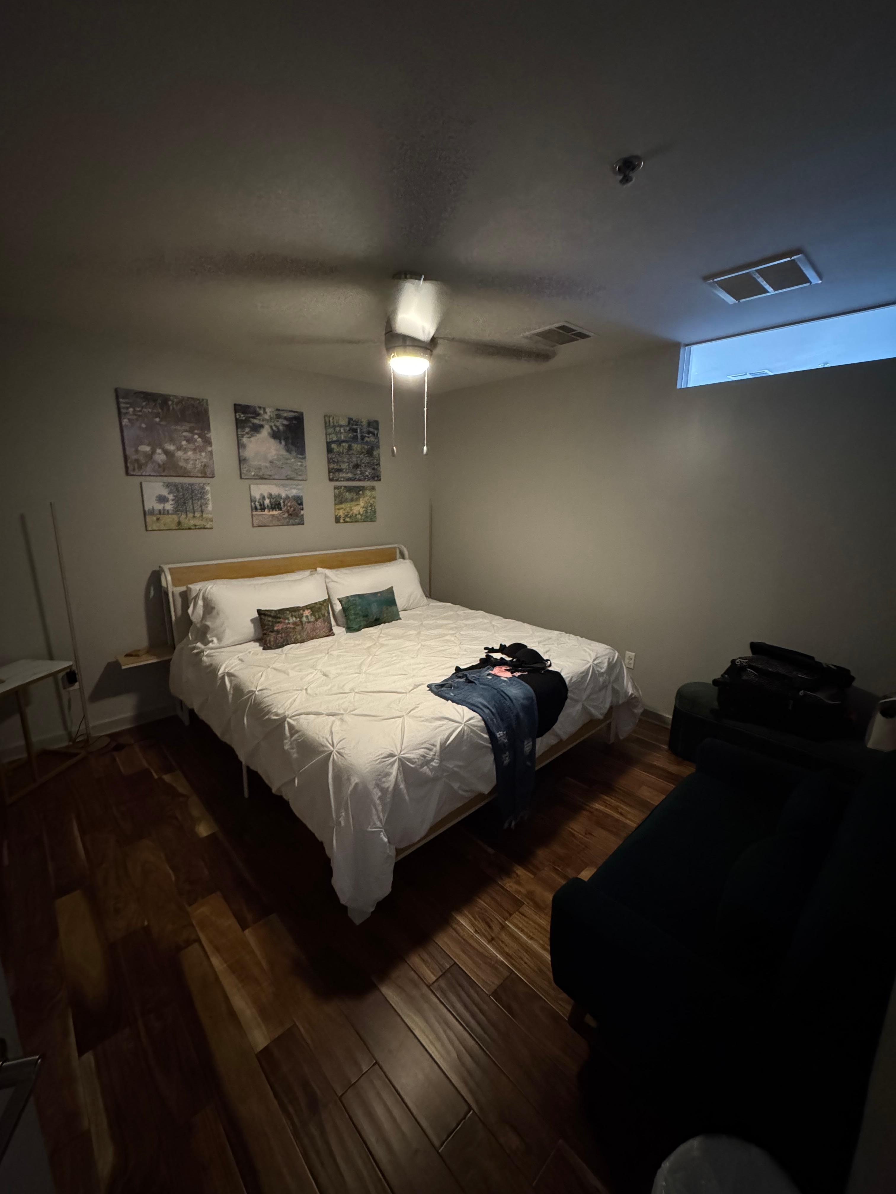 Bedroom- was very comfortable mattress and pillows