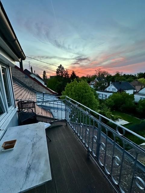 Sunset from balcony