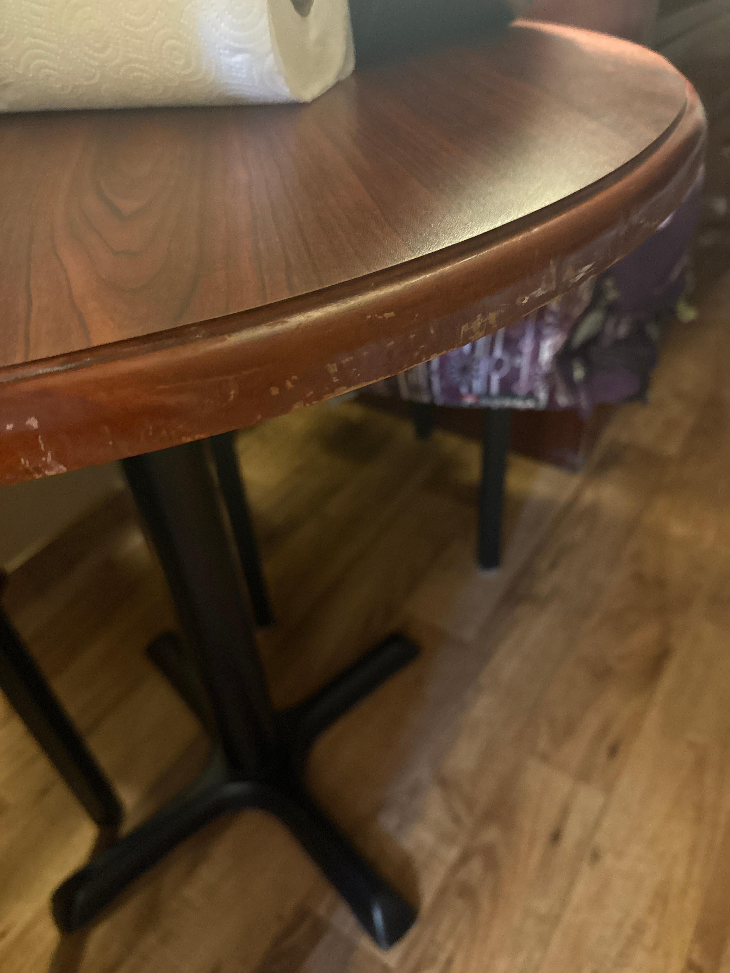 Scuffed furniture 