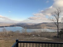 View from the upstairs balcony