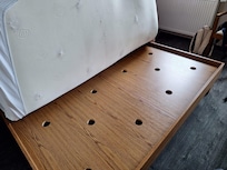 Holzbrett statt Lattenrost