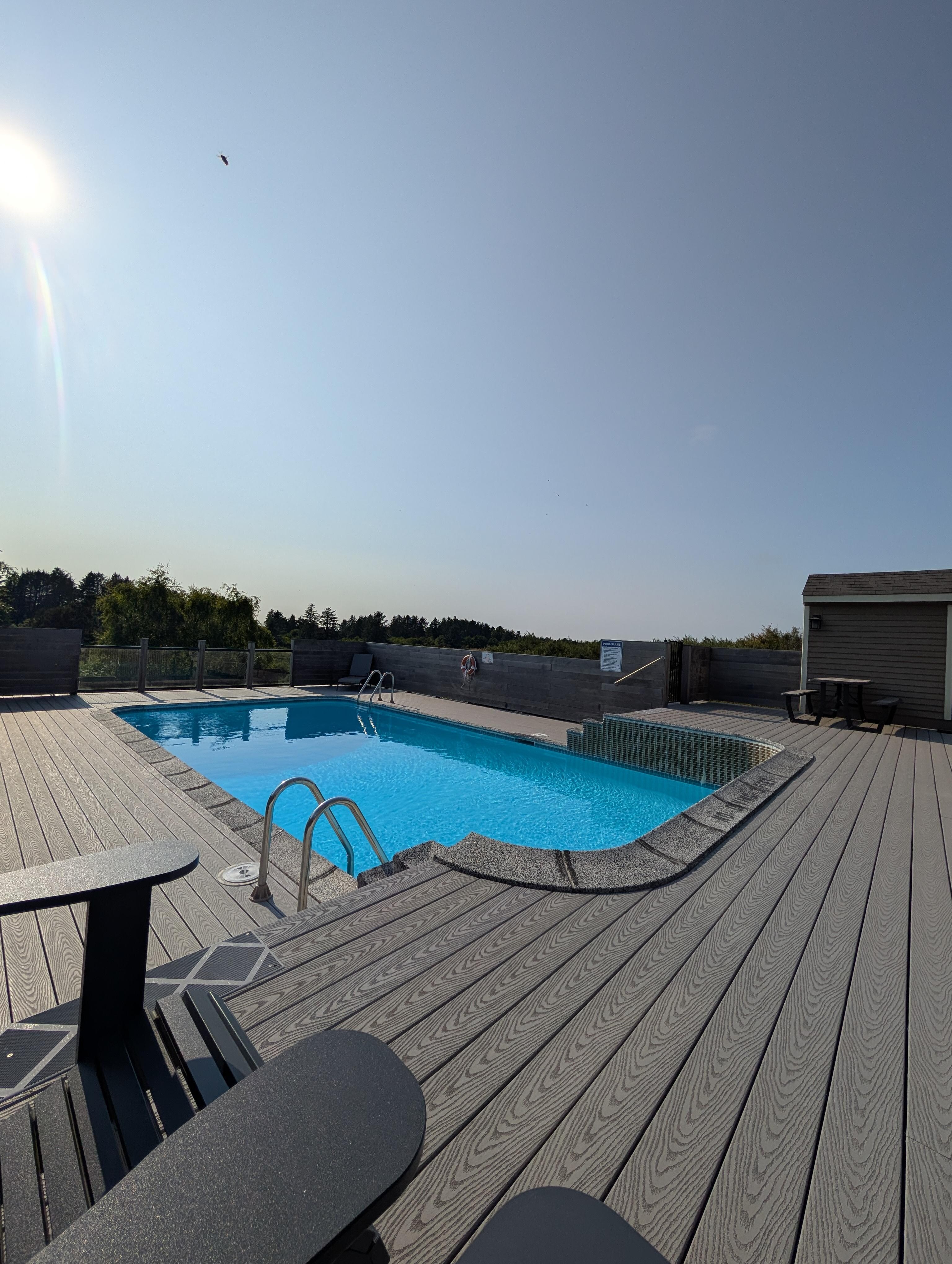 Heated pool
