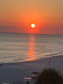 View from our balcony!