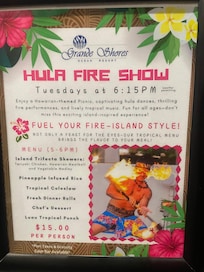 Great show and delicious food!