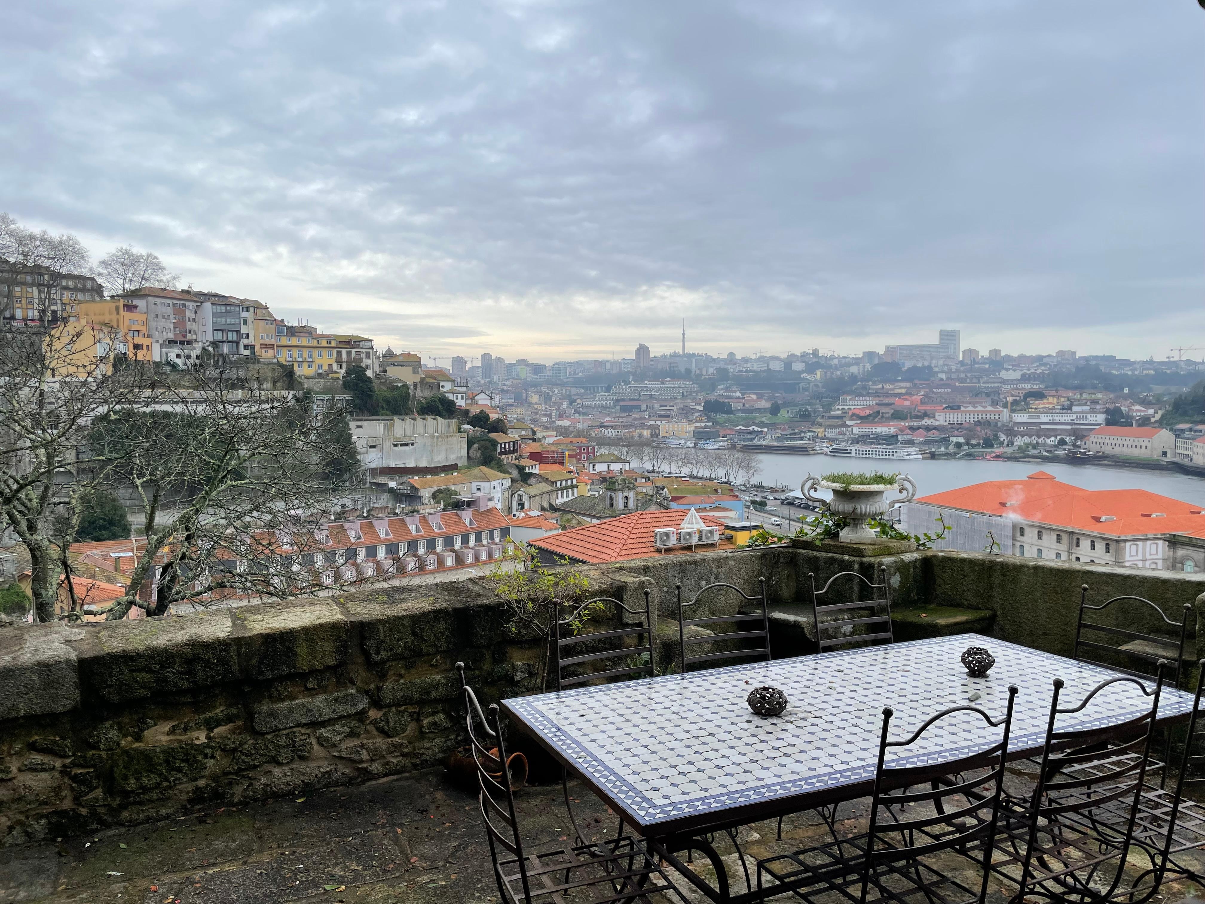 View from back garden.