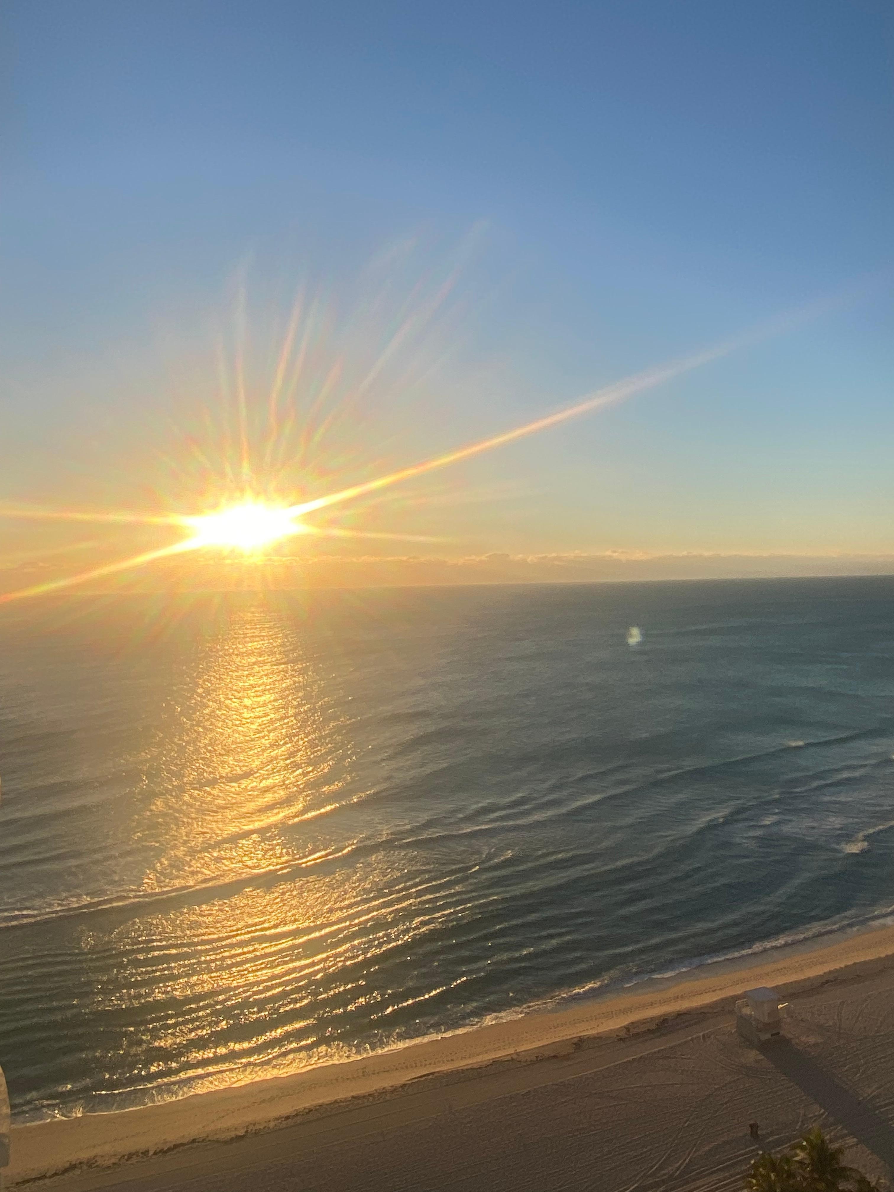 Good Morning from the Balcony