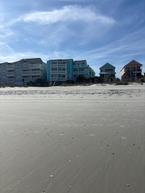 View from the beach