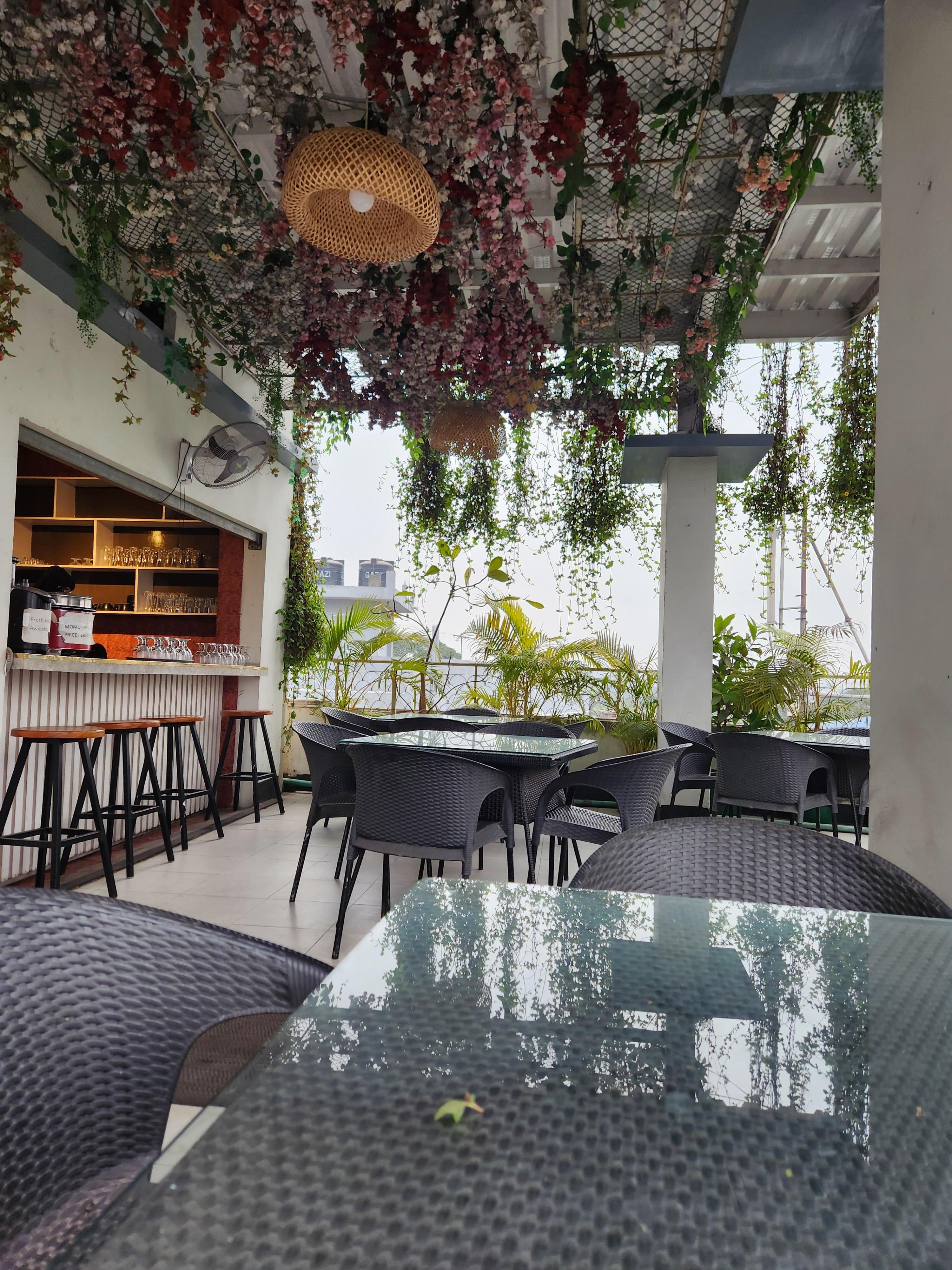 屋上カフェテラス