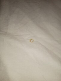 Cigarette burns in sheets. Also dirty.