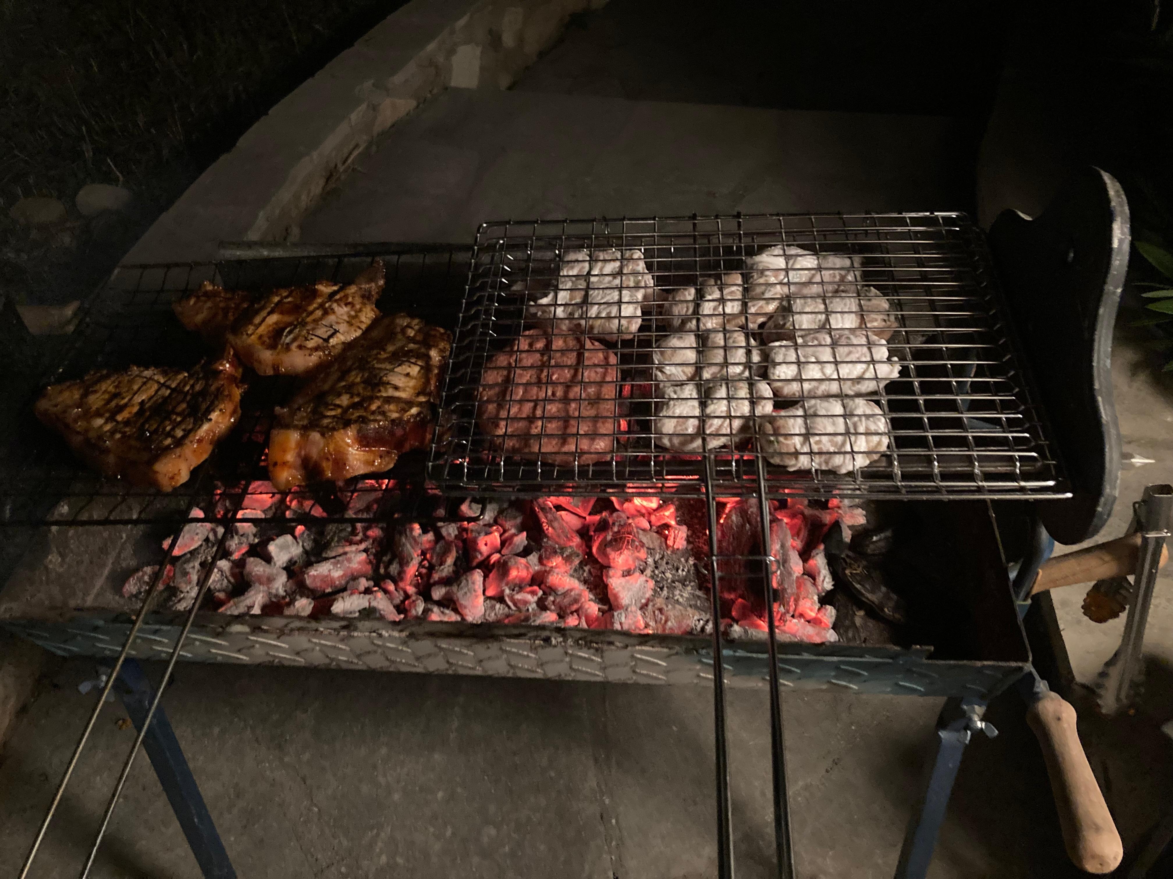 Yummy, meat from Phillipos supermarket, amazing!