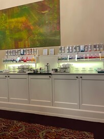 Breakfast tea station