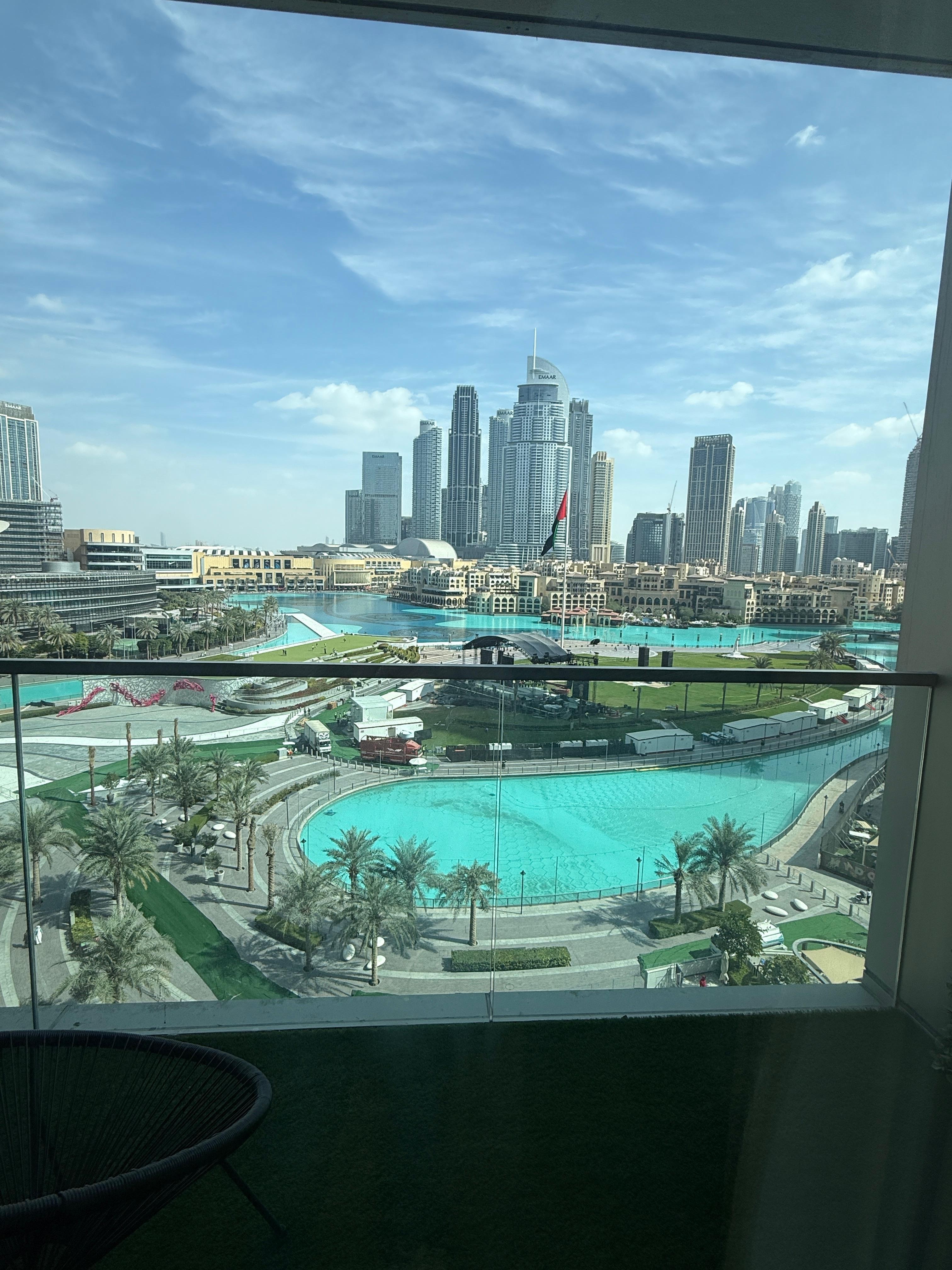 Another view from the balcony