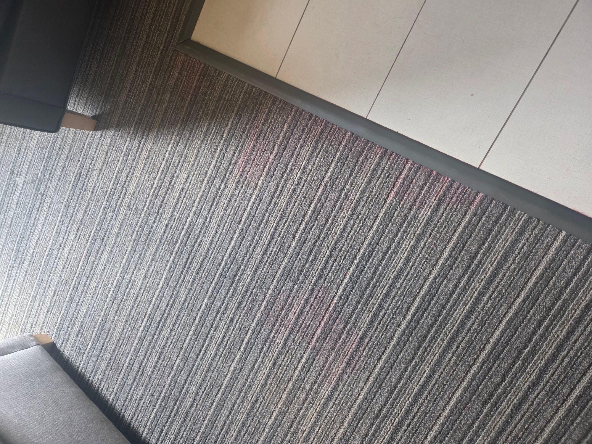 Red carpet stains
