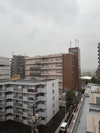 view from the stairs