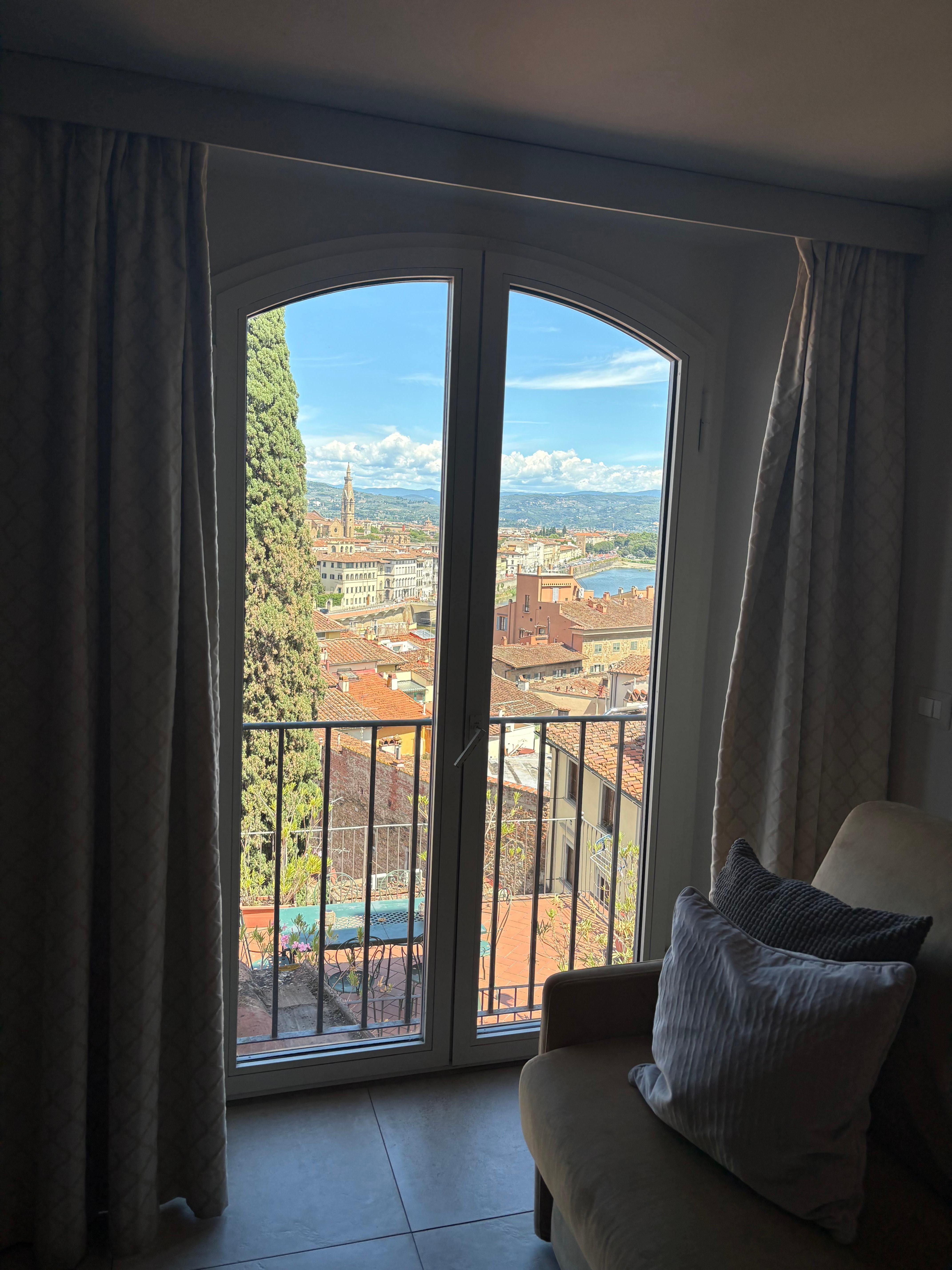 View from living room 