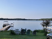 Lake view from deck.