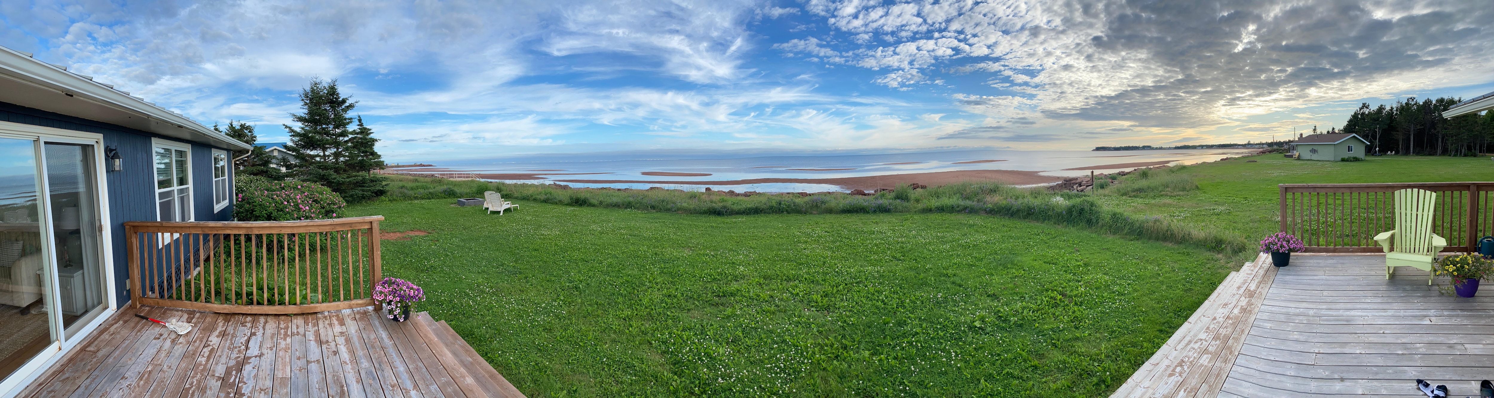 Pano from the beach 