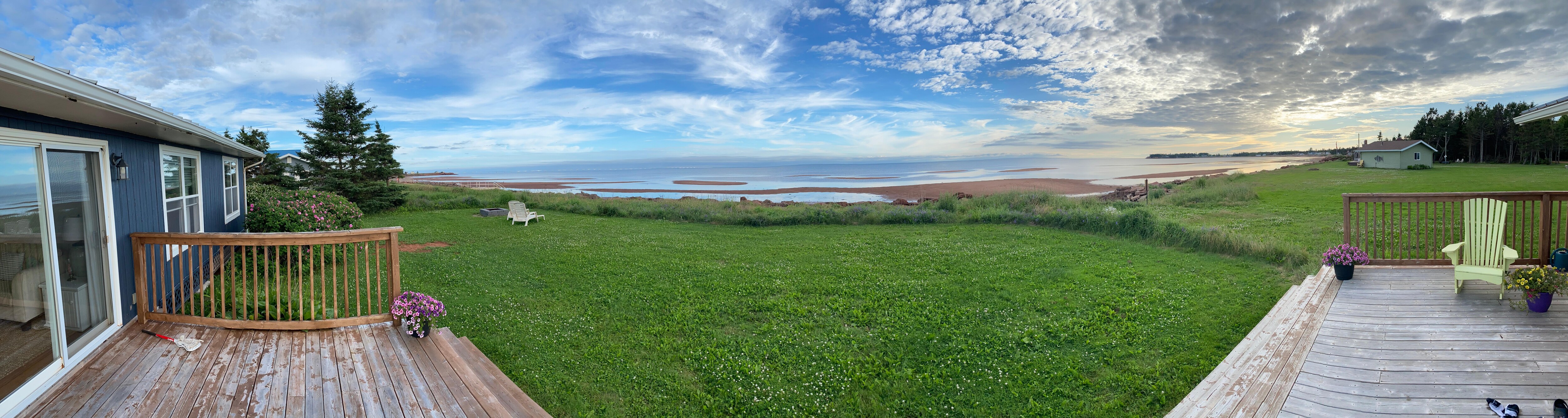 Pano from the beach 