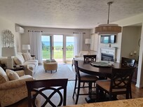 Living room with view