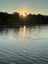 Sunset on the lake