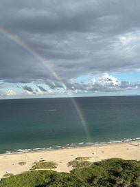 The end of the rainbow is of course on Singer Island.