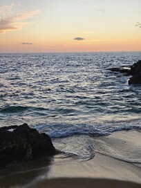 Beach near property
