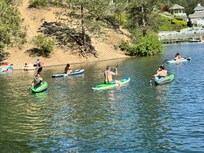 Room to swim, kayak, float…. Have fun!!!