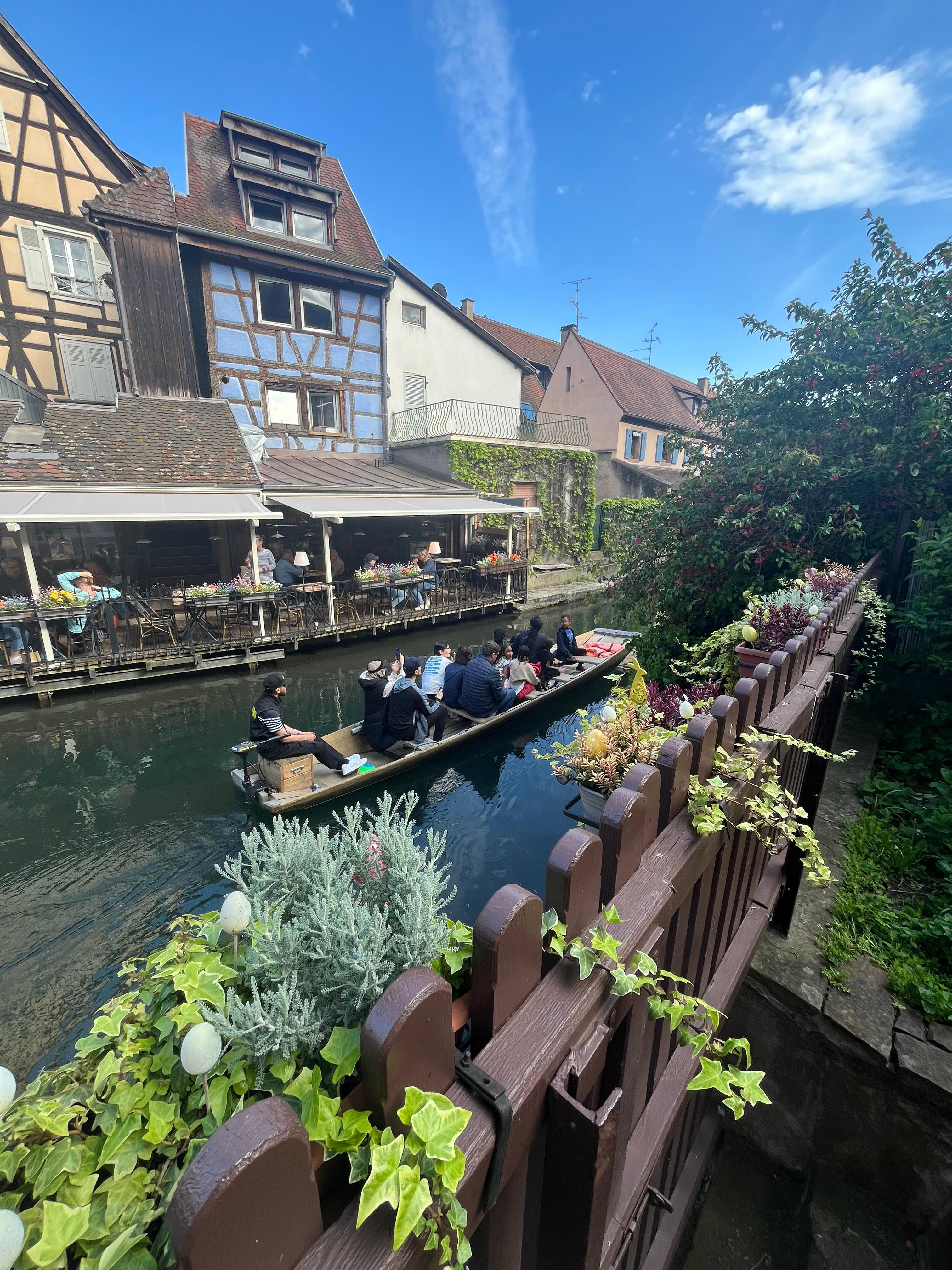 Backyard view of the canal