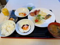 朝食バイキング