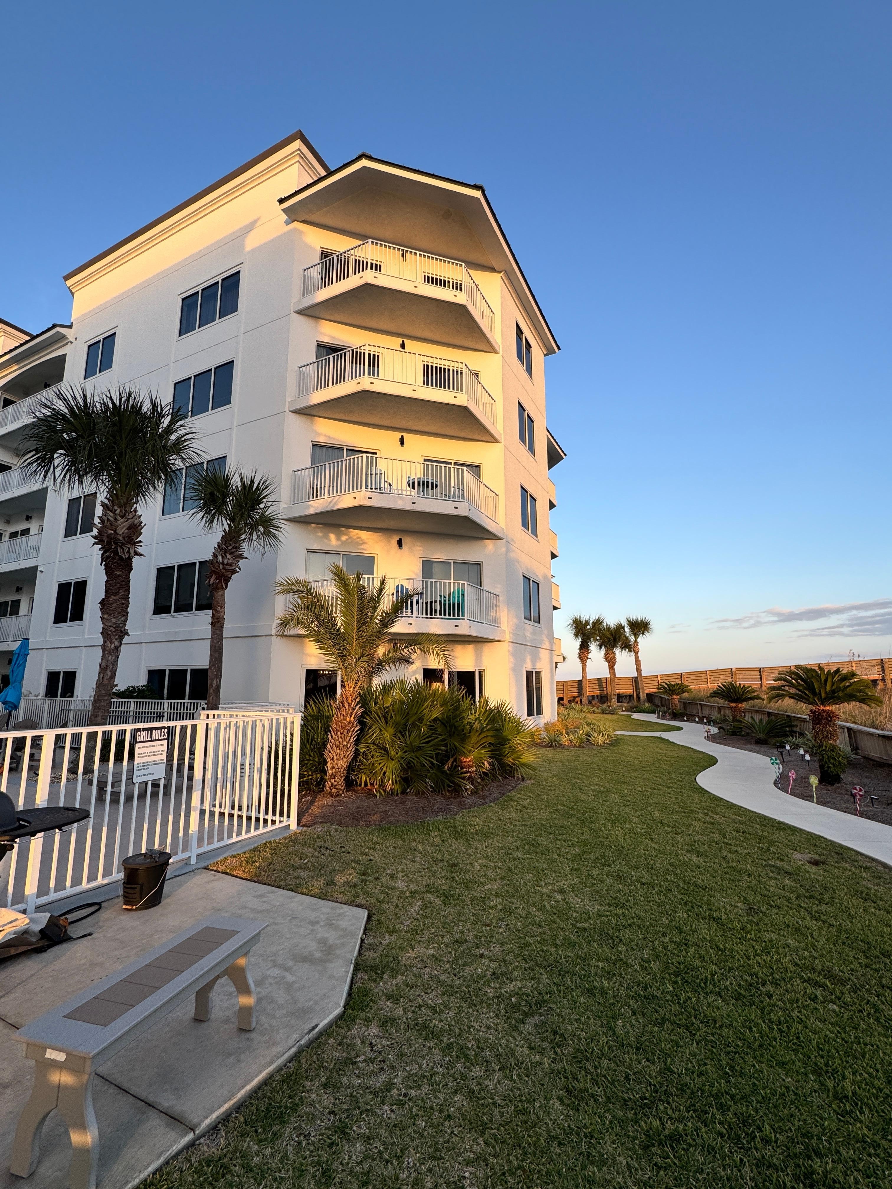 The unit is on the ground level