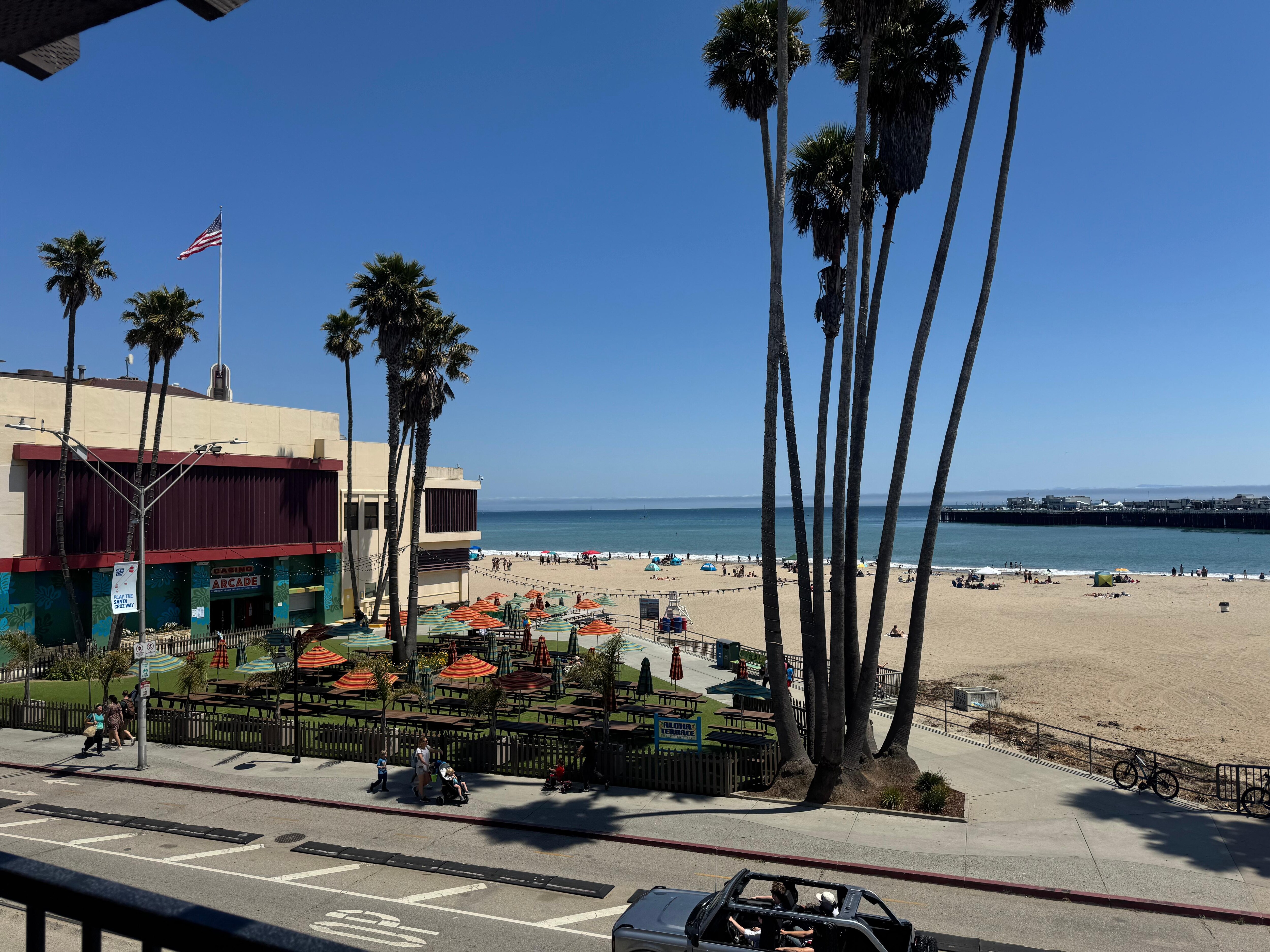 View from balcony 