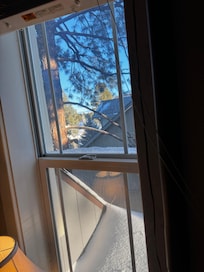 View from the master bedroom