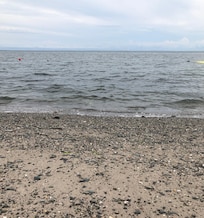 It’s a little rocky but nothing that water shoes can’t handle