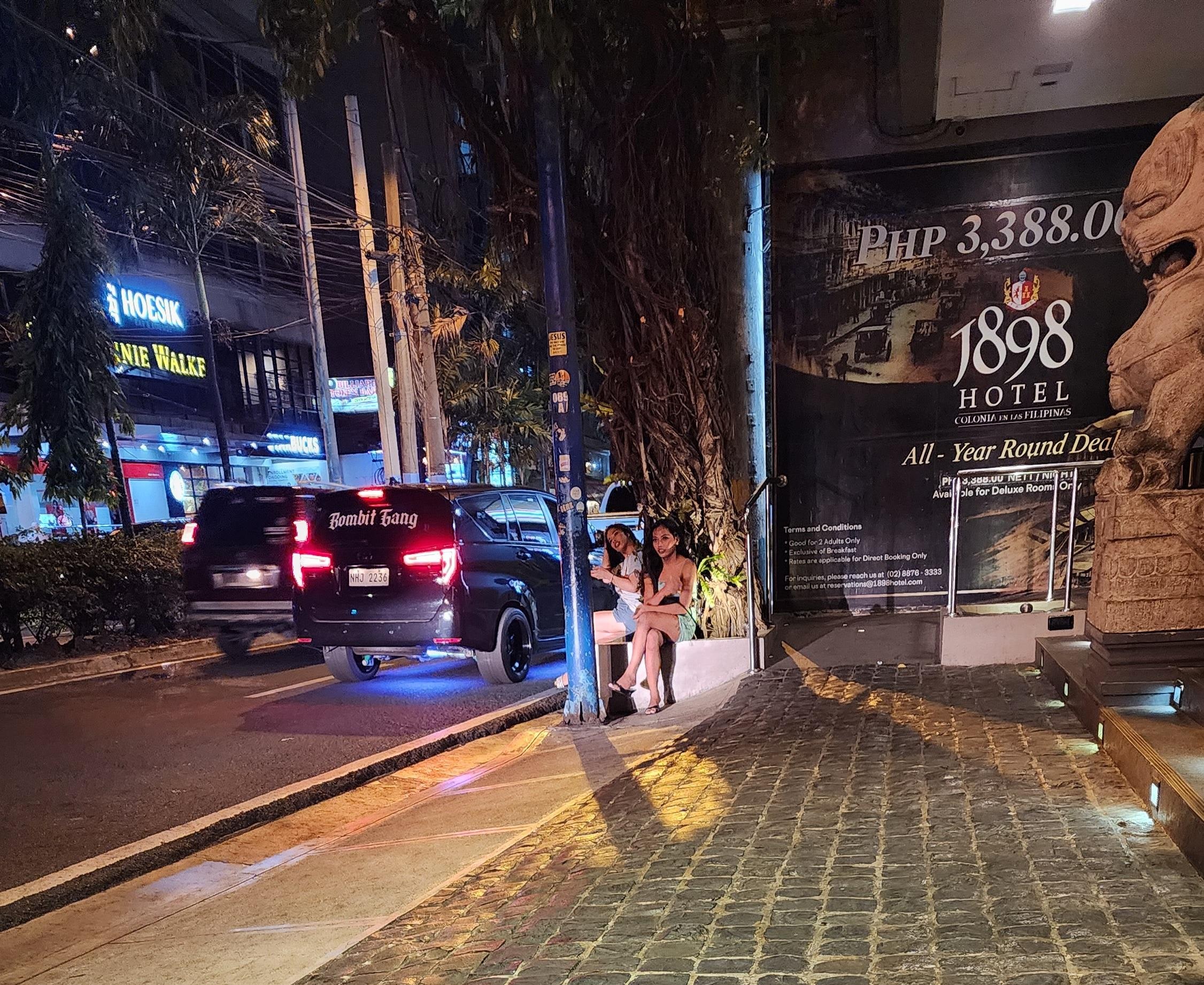 Great spot for people watching