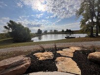 The pond…