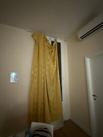Broken curtain