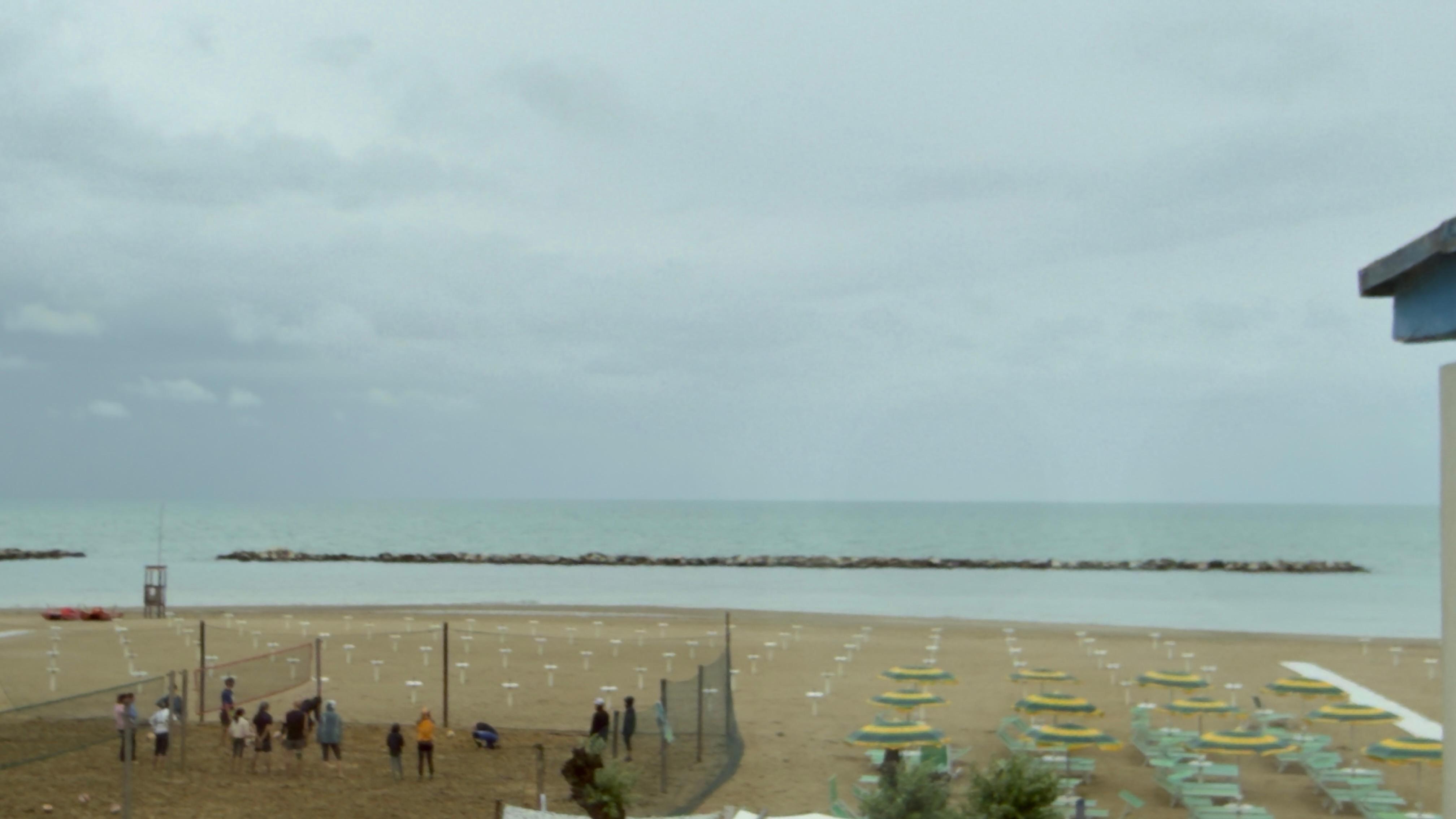 Cold front mid May 2026. Hotel Diana. Rimini.  Italy. 