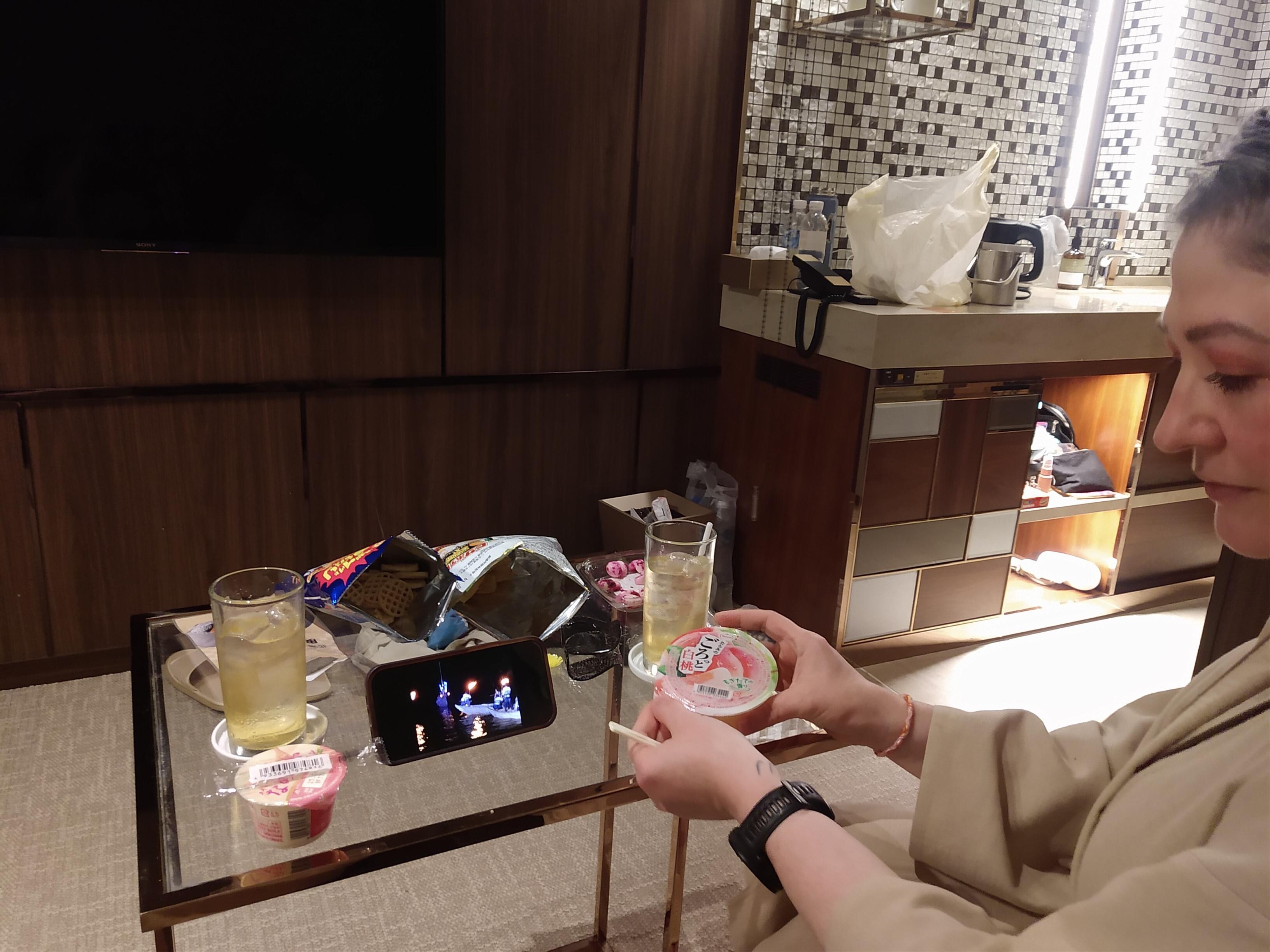 Snacks in the room