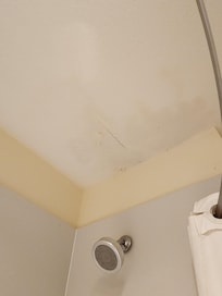 Water damaged in bath