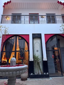 Riad central courtyard