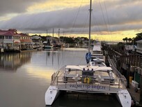 Even during a threatening hurricane, this was a beautiful place to stay