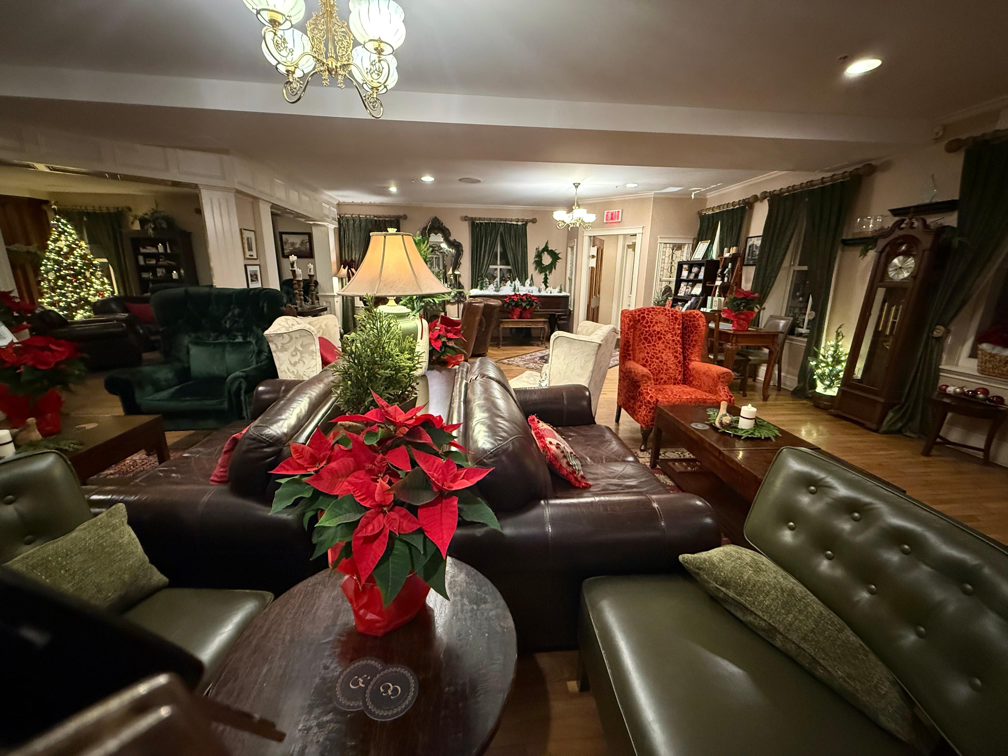 The sitting room downstairs. 