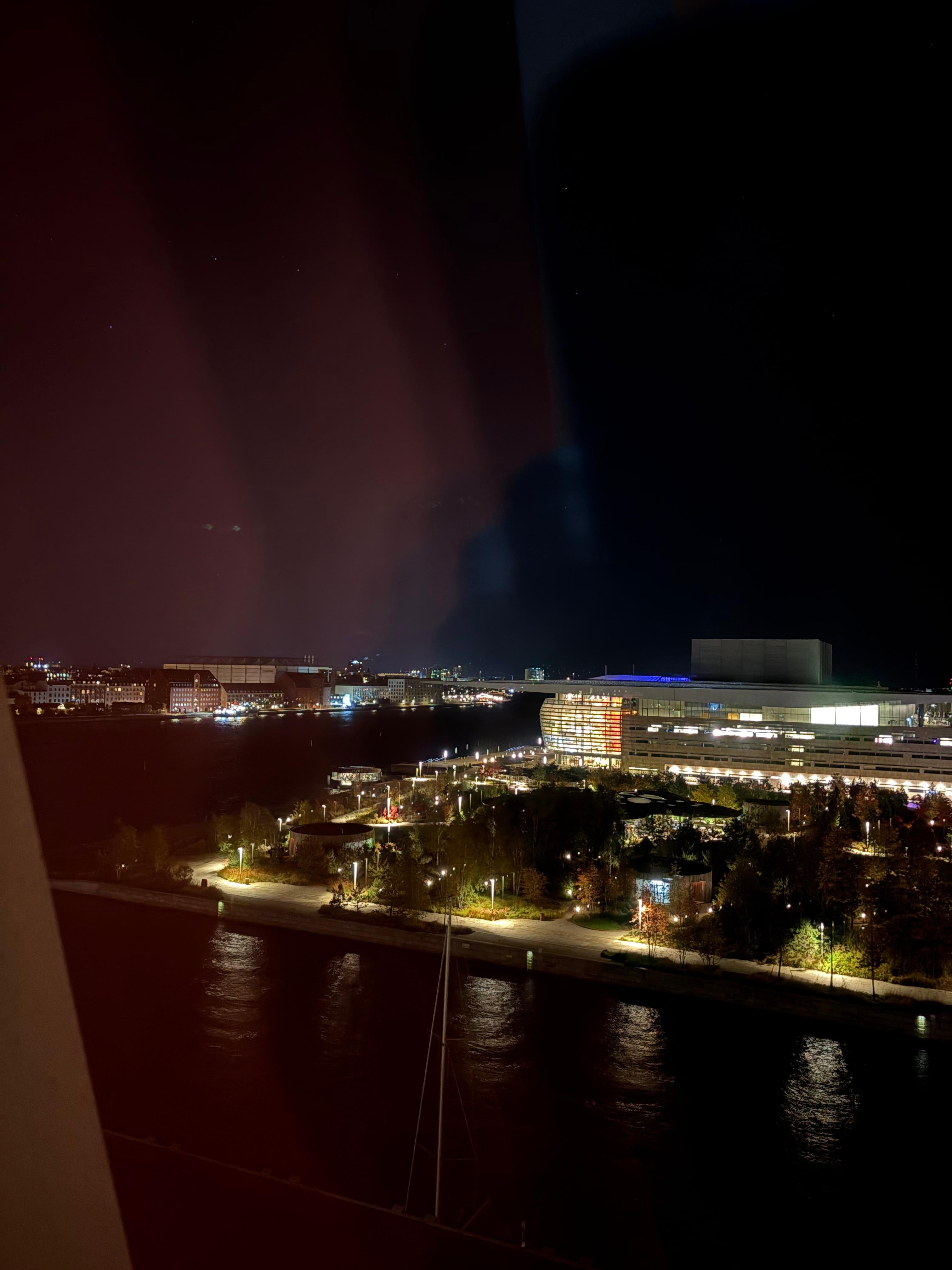 Udsigten fra hotellets bar