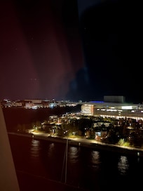 Udsigten fra hotellets bar